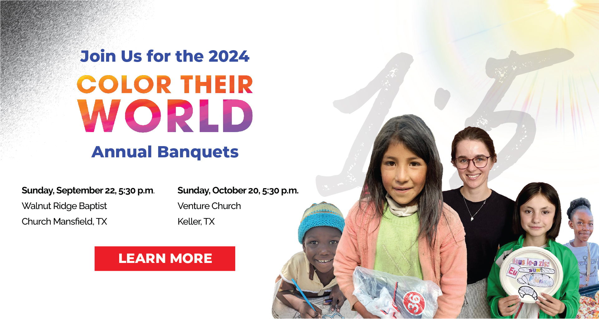 Color Their World Annual Banquets