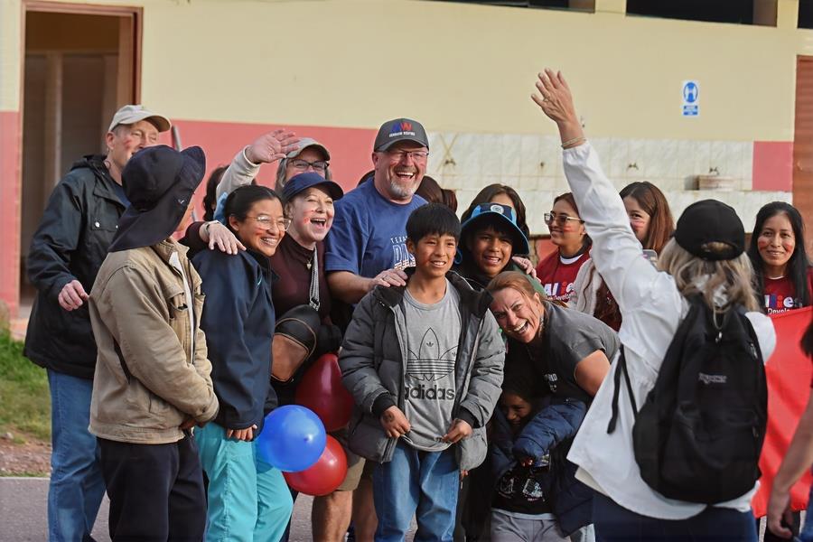 A heartfelt thank-you to Sharon Gardner, Fr. Gavin Pate, and others who donated their old cell phones and iPads