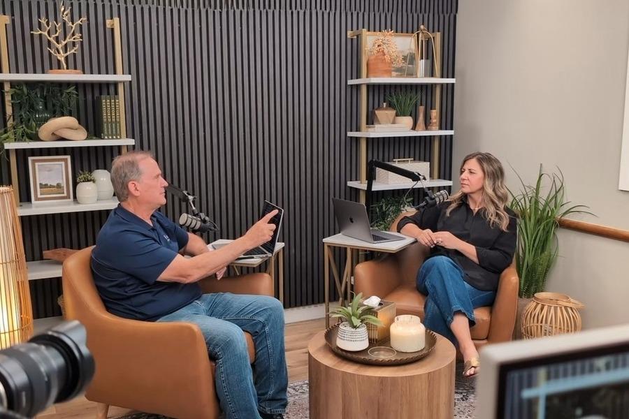 Allies Founder & CEO Chris Burgin and Podcast Host Meredith Murray